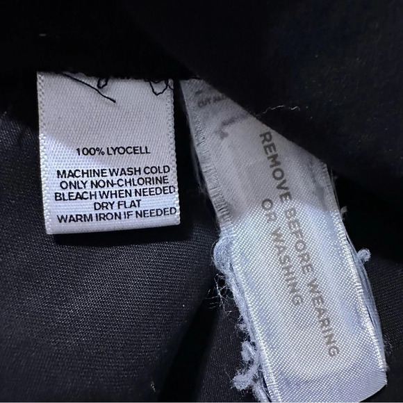 The Loft women's size small modest black lightweight dress - Picture 4 of 4